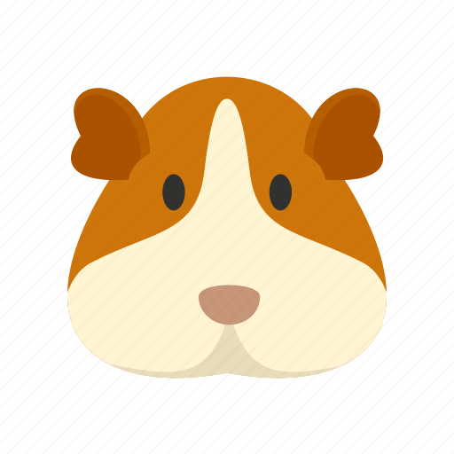 Animal, cavy, domestic, face, funny, fur, furry icon - Download on Iconfinder