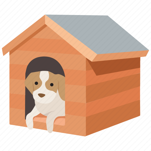 Dog, dog shed, doghouse, house, kennel, pet icon - Download on Iconfinder