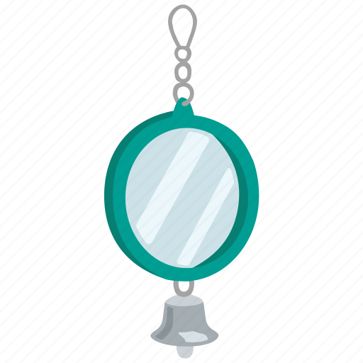 Accessories, bell, bird, cage, mirror, pet icon - Download on Iconfinder