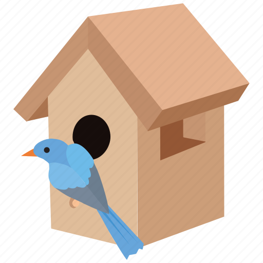 Bird, birdhouse, box, house, nest, nest box icon - Download on Iconfinder