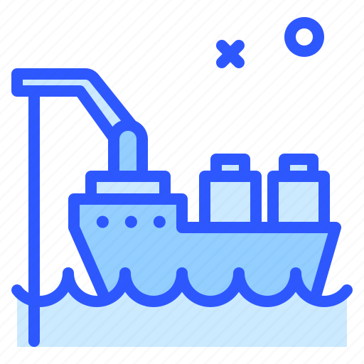 Ship, oil, gas, industry icon - Download on Iconfinder