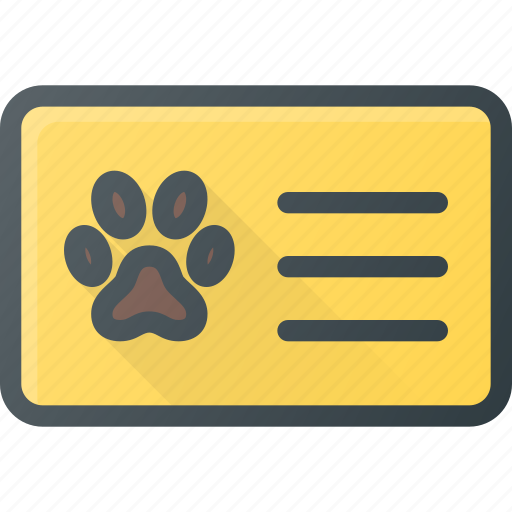 Animal, cat, dog, id, pet, pets icon - Download on Iconfinder