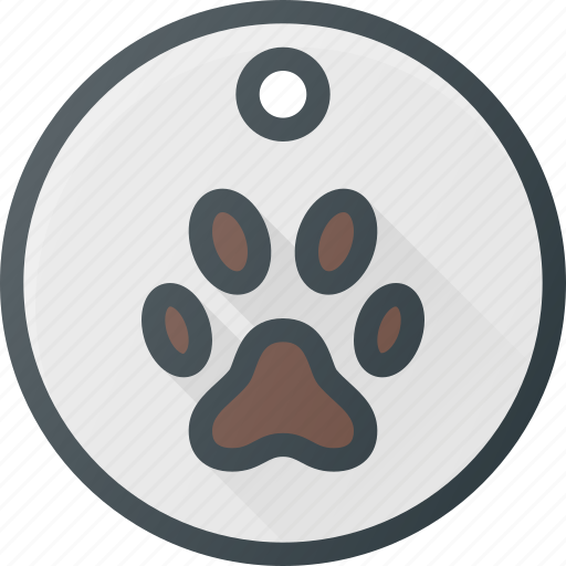 Animal, dog, medal, pet, pets, tag icon - Download on Iconfinder