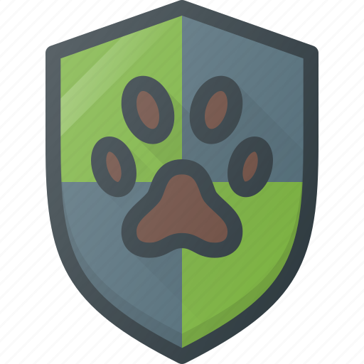 Animal, pet, pets, police, protect, shield icon - Download on Iconfinder