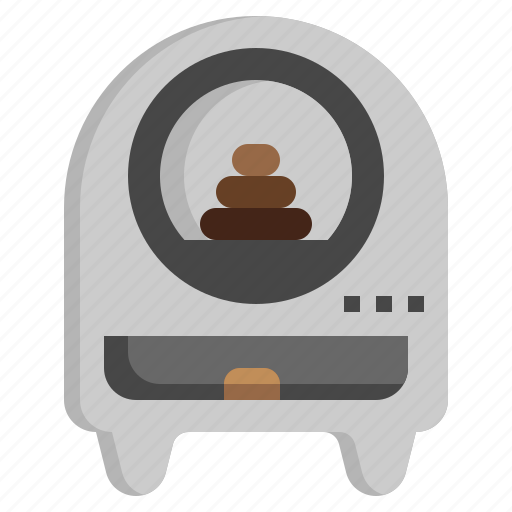 Automatic, toilet, pet, cat, dog, bowl, food icon - Download on Iconfinder