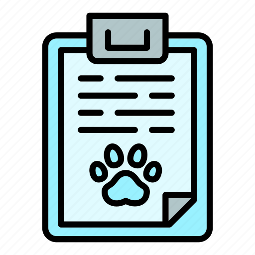 Pet, dog, clipboard icon - Download on Iconfinder