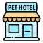 street, pet, hotel 