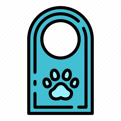 Pet, door, tag icon - Download on Iconfinder on Iconfinder