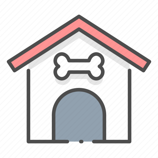 Bone, dog, home, house, live, pet, shop icon - Download on Iconfinder