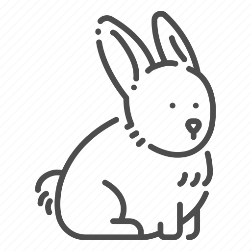 Animal, beautiful, bunny, cute, pet, rabbit icon - Download on Iconfinder
