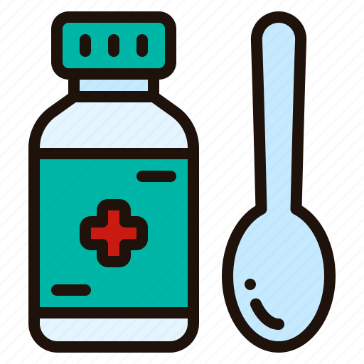 Cough, medication, drug, pharmacy, soup, bottle, healthcare icon - Download on Iconfinder