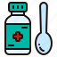 cough, medication, drug, pharmacy, soup, bottle, healthcare 