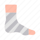 sport, elastic, medicine, foot, ankle, bandage