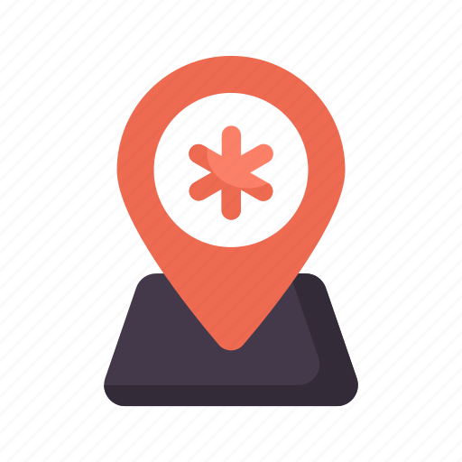 Doctor, medicine, health, location, pharmacy icon - Download on Iconfinder
