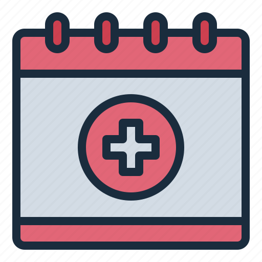 Calendar, control, healthcare, hospital, medical, pharmacy, check up icon - Download on Iconfinder