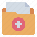 file, folder, healthcare, hospital, medical, pharmacy