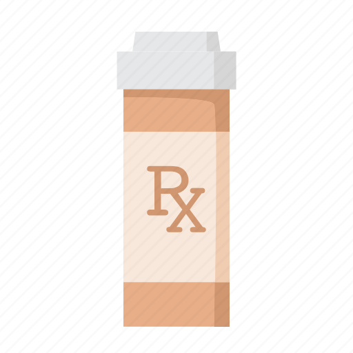 Bottle, medication, pills, prescription, rx, antibiotic, drugs icon - Download on Iconfinder