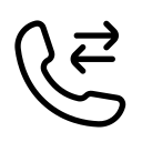 exchange, call, phone, switch, swap