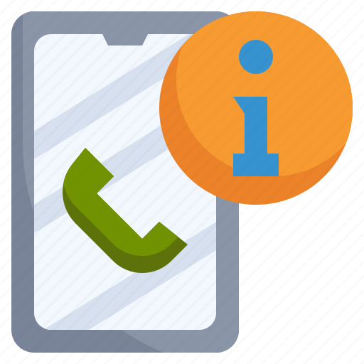 Info, telephone, phone, receiver, communications, help icon - Download on Iconfinder