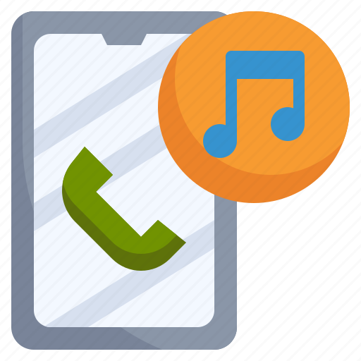 Music, telephone, phone, receiver, communications, note icon - Download on Iconfinder
