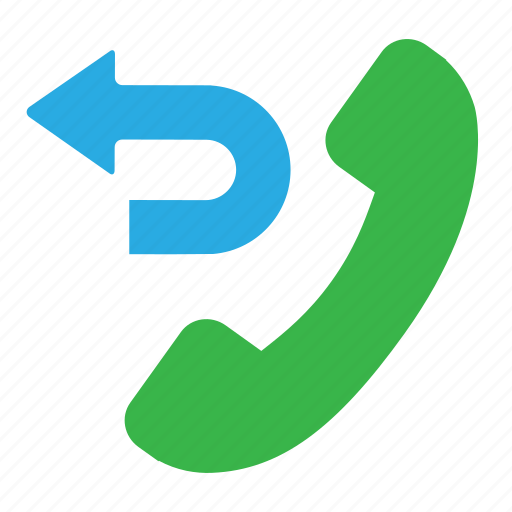 Call back, missed call, phone me back, transfer call icon - Download on Iconfinder