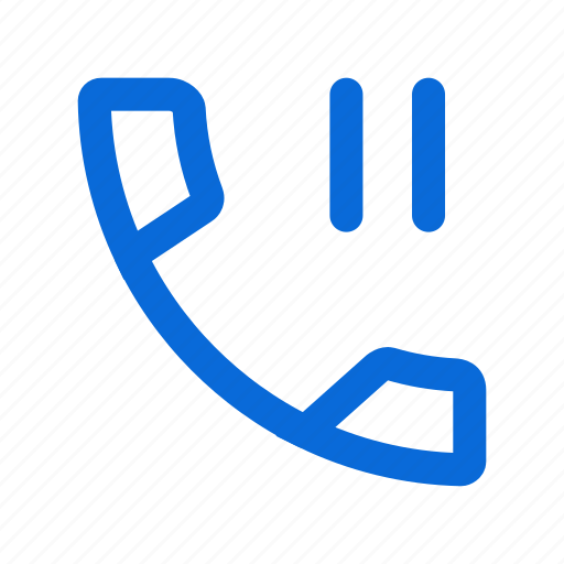 Call, pause, paused icon - Download on Iconfinder