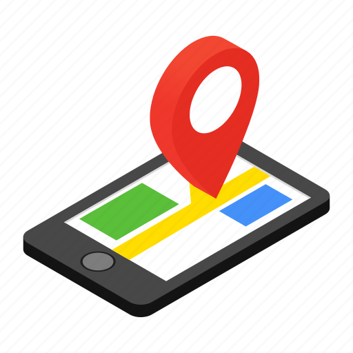Gps, location, map, mobile, phone, road, travel icon - Download on Iconfinder
