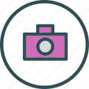 camera, circle, device, photography, photoshoot