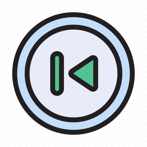 Back, media, player, previous, switch icon - Download on Iconfinder