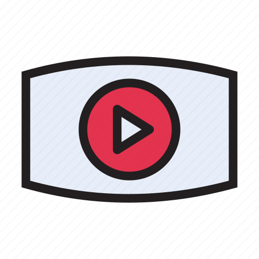 Media, play, player, streaming, video icon - Download on Iconfinder