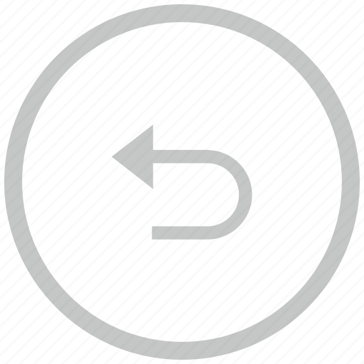 Back, border, circle, return icon - Download on Iconfinder