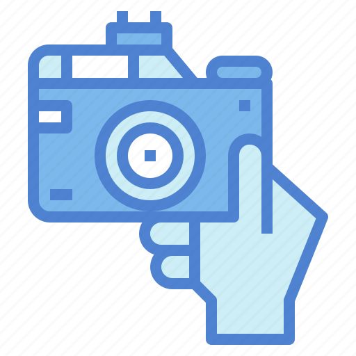 Camera, digital, film, hand, photographic icon - Download on Iconfinder