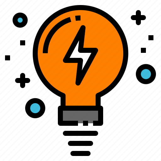 Creativity, idea, lamp, lightbulb, thunder icon - Download on Iconfinder