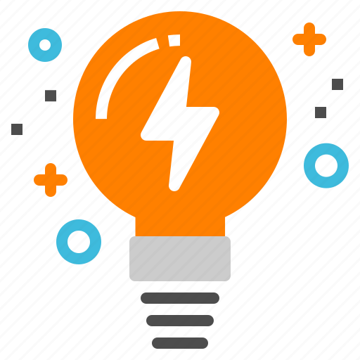 Creativity, idea, lamp, lightbulb, thunder icon - Download on Iconfinder