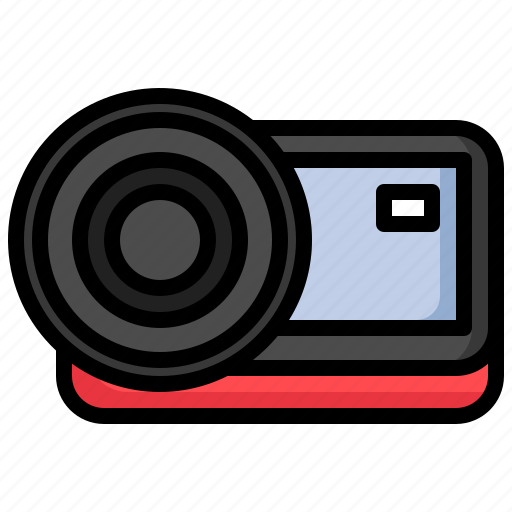 Action, camera, entertainment, electronics, shoot icon - Download on Iconfinder