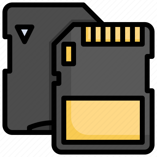 Memory, cards, card, micro, sd, electronics icon - Download on Iconfinder