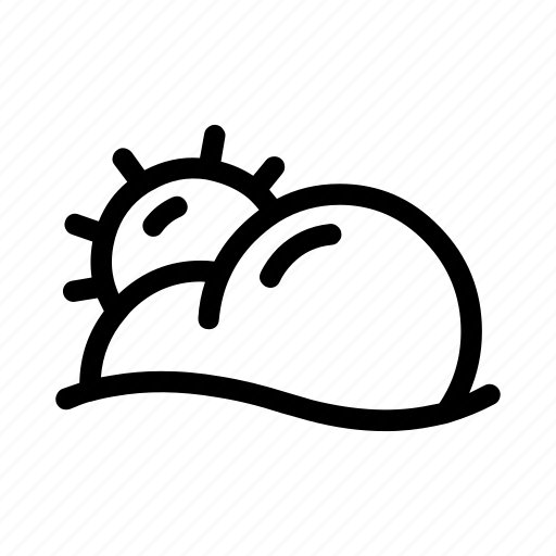 Cloud, cloudy, sky, sun, weather icon - Download on Iconfinder