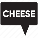 chat, cheese, photo, photography, speech bubble