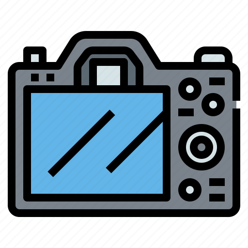 Dslr, camera, photograph, photography, picture, photo, technology icon - Download on Iconfinder