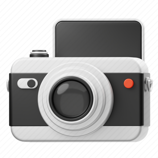 Mirrorless, camera, photography, picture, photo, image, video 3D illustration - Download on Iconfinder