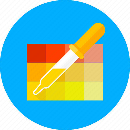 Pipette, color, drawing, graphic, paint, painting, palette icon - Download on Iconfinder