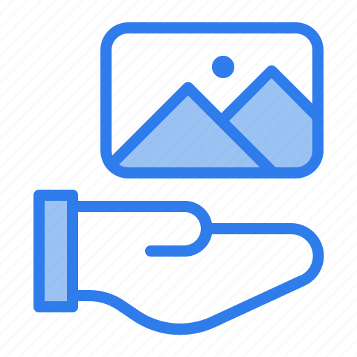 Gallery, give, hand, image, photo, photography, picture icon - Download on Iconfinder
