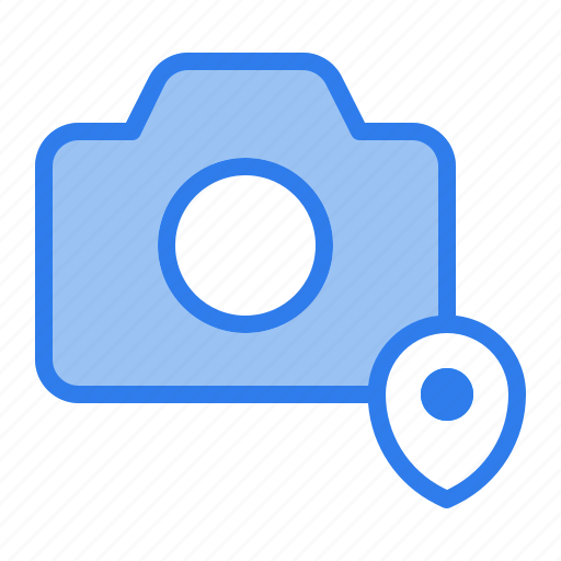 Camera, image, location, map, photo, photography, pin icon - Download on Iconfinder