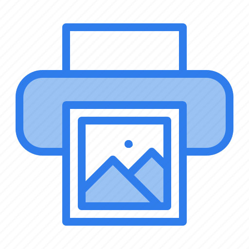Device, image, photo, photography, picture, print, printer icon - Download on Iconfinder