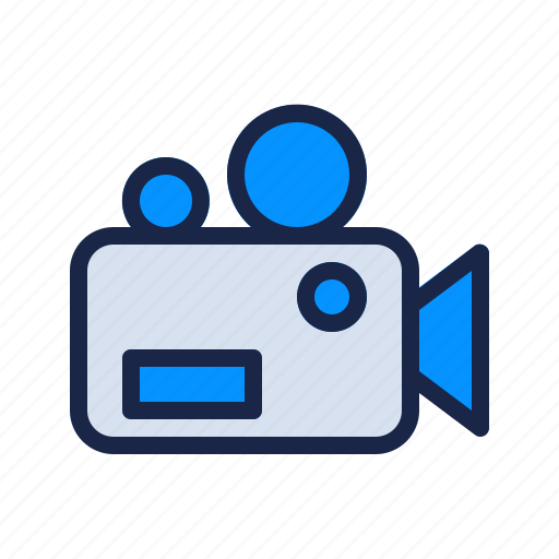 Camcorder, camera, lens, movie, photography, recorder, video icon - Download on Iconfinder