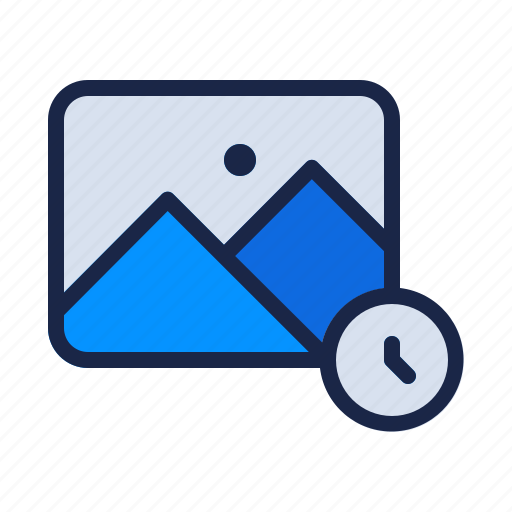Date, gallery, image, photo, photography, picture, time icon - Download on Iconfinder
