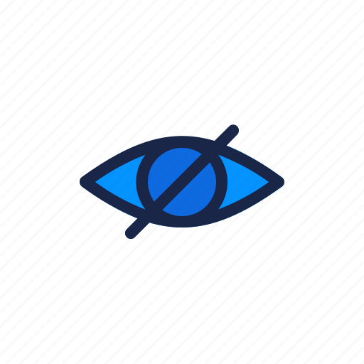 Disable, eye, hide, no, photography, view, visibility icon - Download on Iconfinder