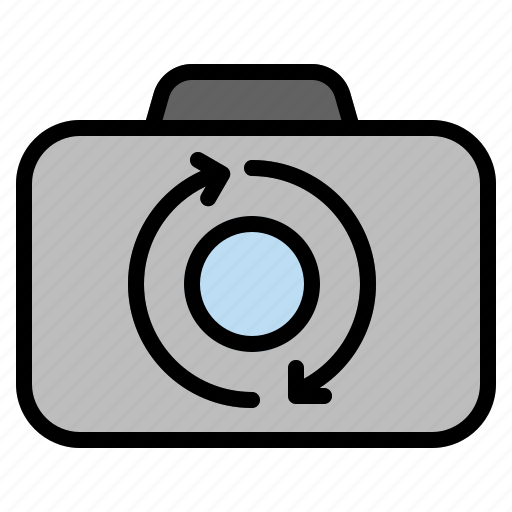 Switch camera, photography, photograph, picture, photo camera, photographer icon - Download on Iconfinder