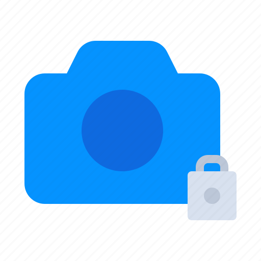 Camera, image, lock, padlock, photo, photography, video icon - Download on Iconfinder