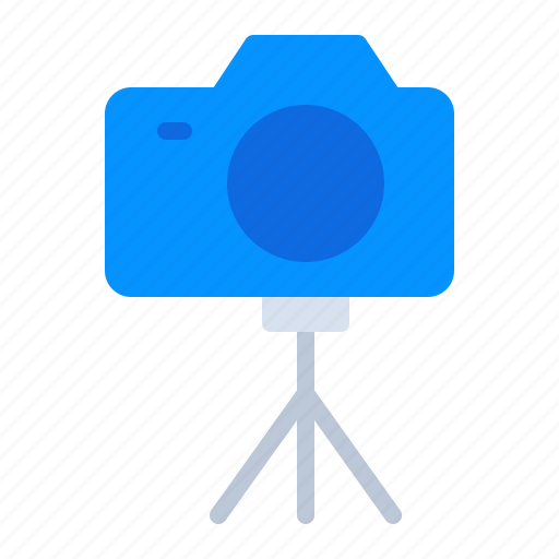 Camera, image, photo, photography, picture, tripod, video icon - Download on Iconfinder